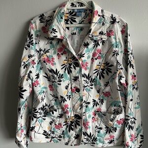 Koret Vibrant Leaf Pattern Jacket